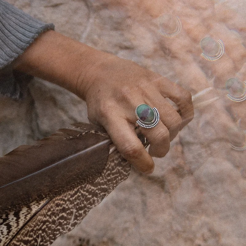Anillo rubí zoisita (1)
