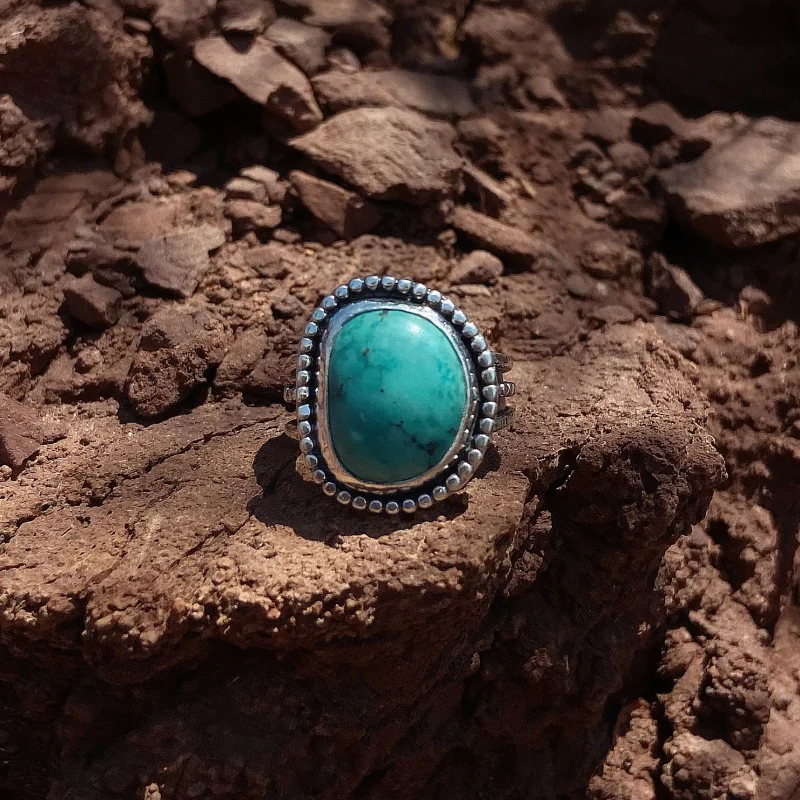 Anillo turquesa desierto