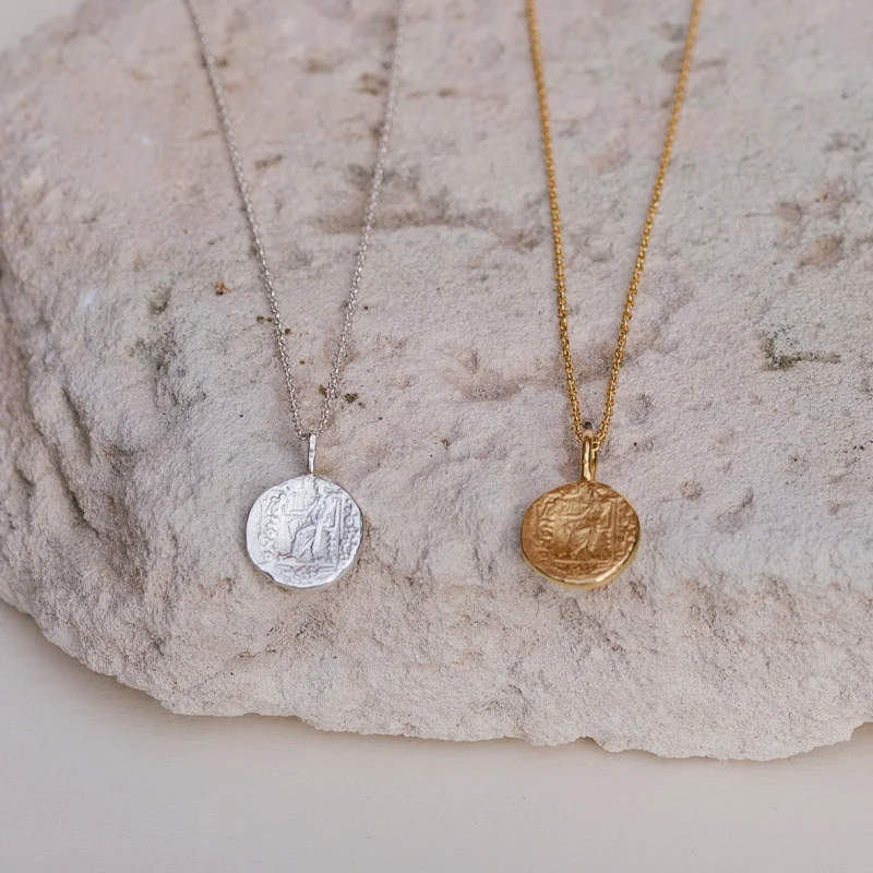 Colgante moneda