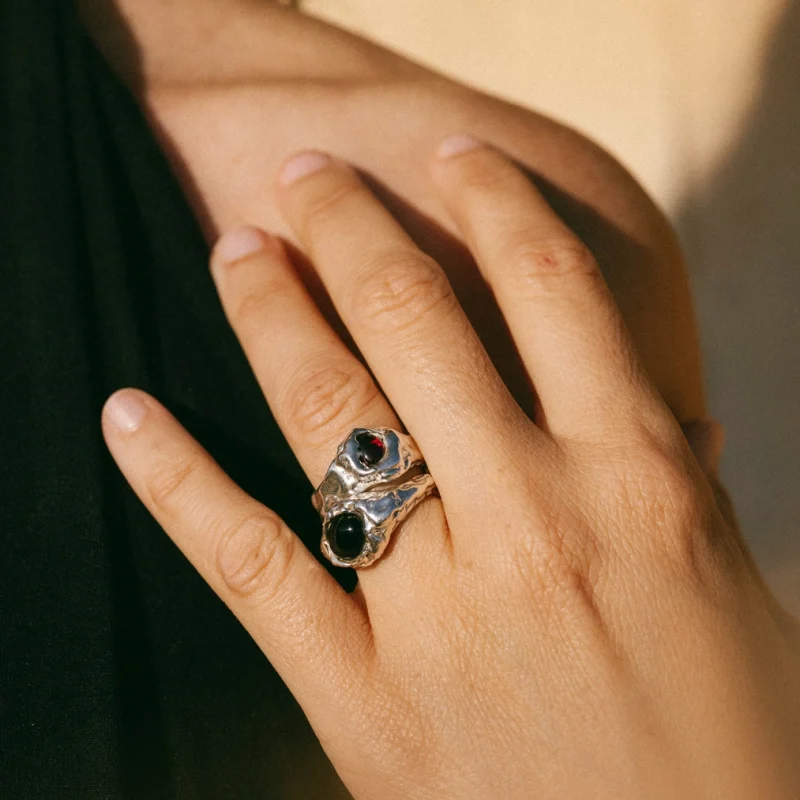 Anillo volcán Onix
