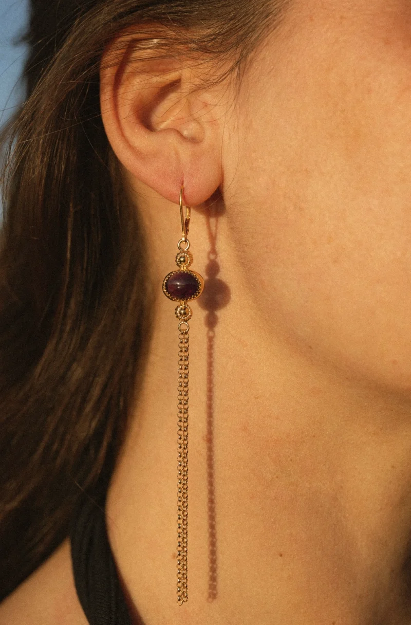 Pendientes Rio oro